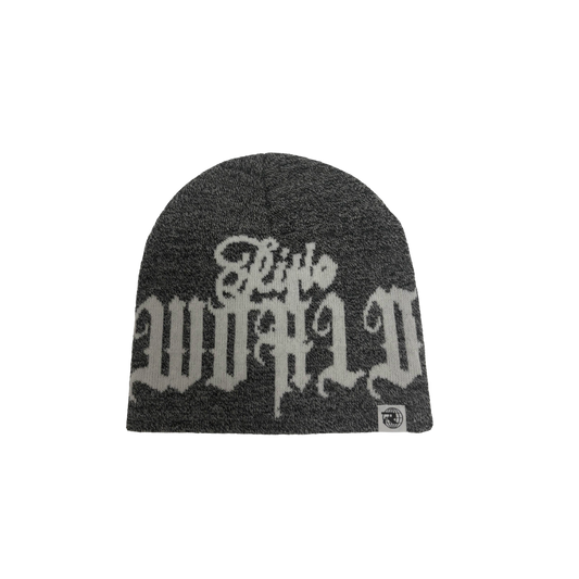 grayblack beanie rifle world